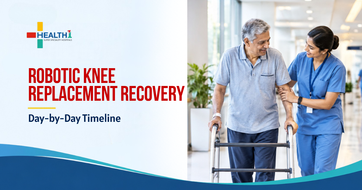 Robotic Knee Replacement Recovery Day-by-Day Timeline